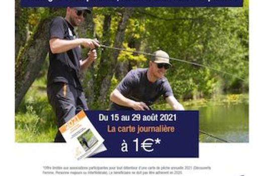 Parrainage carte journalière à 1€ - Août 2021