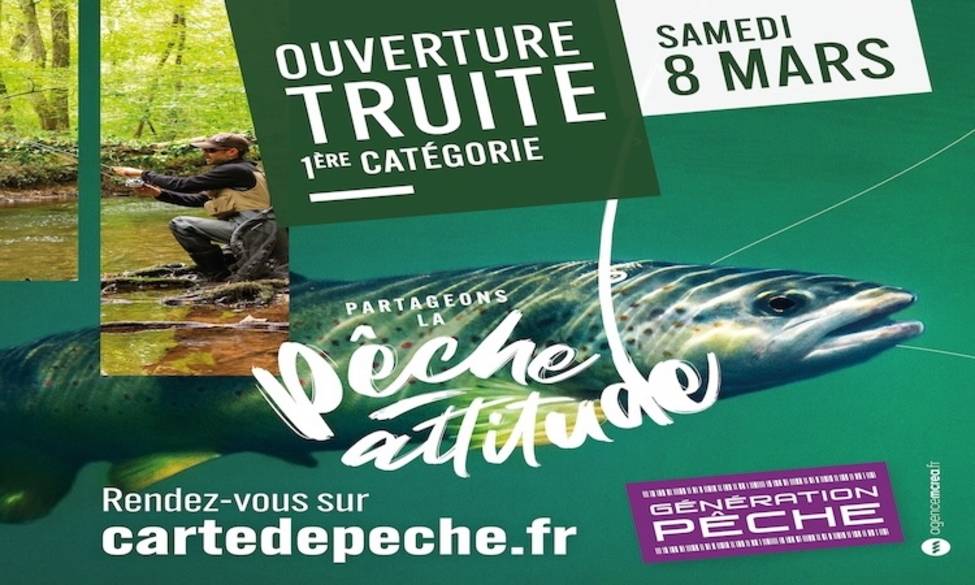 OUVERTURE DE LA PECHE DE LA TRUITE