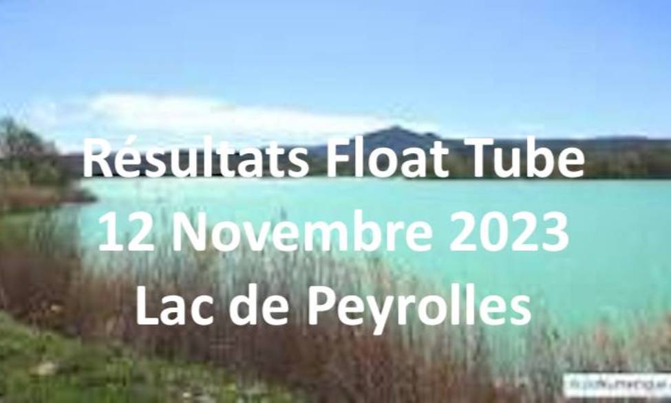 Résultats Float Tube 2023