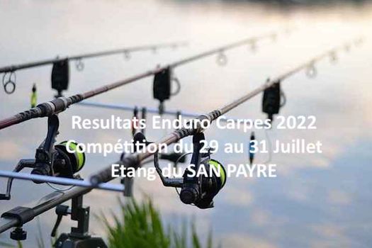 Résultats Enduro Carpes 2022