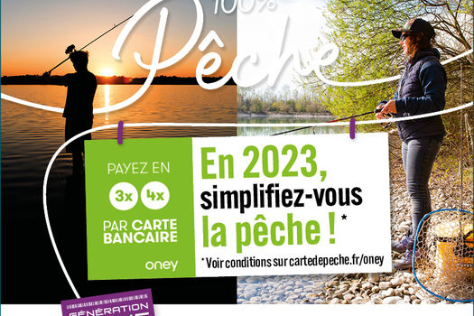 CARTE DE PECHE EN PARTENARIAT AVEC ONEY BANK