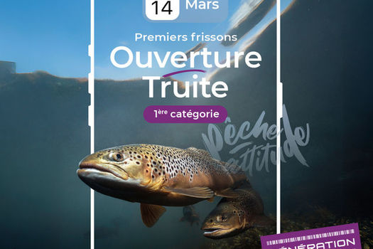 OUVERTURE DE LA TRUITE 1ère Catégorie